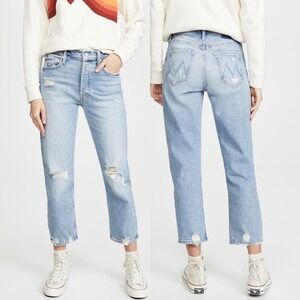 Mother Superior‎ The Tomcat Jeans Confession Blue Womens Size 26 Slouchy Denim